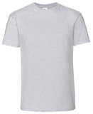 Light grey Fruit of the Loom Ringspun Premium T-Shirt Printsetters Custom Workwear Bristol