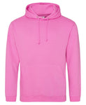 Hot pink college hoodie - Printsetters Custom Workwear Bristol