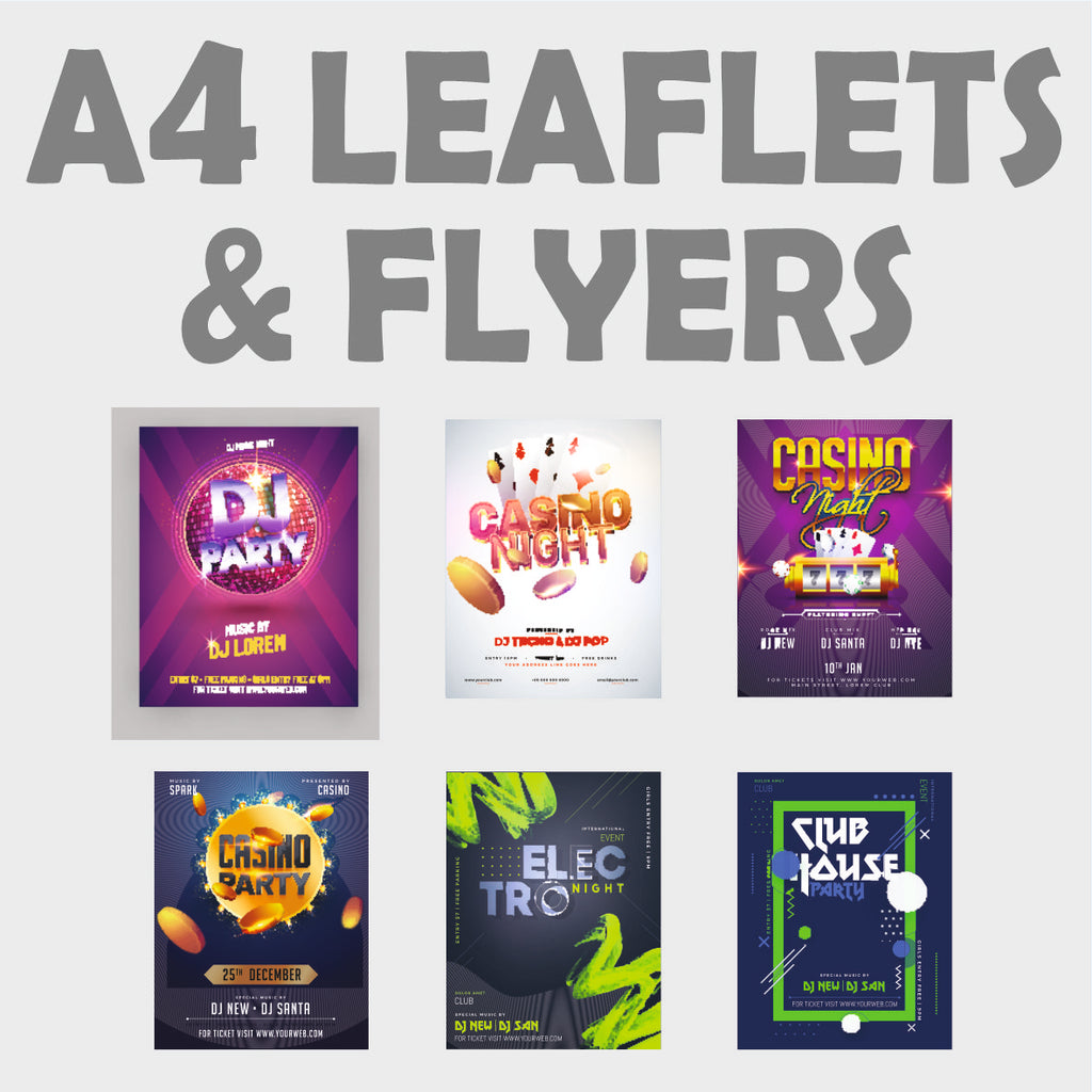 Lefflets Printsetters Bristol | A4 Leaflets and Flyers | Online | From £55 ...
